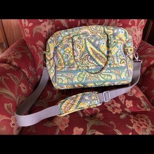Vera Bradley laptop messenger bag